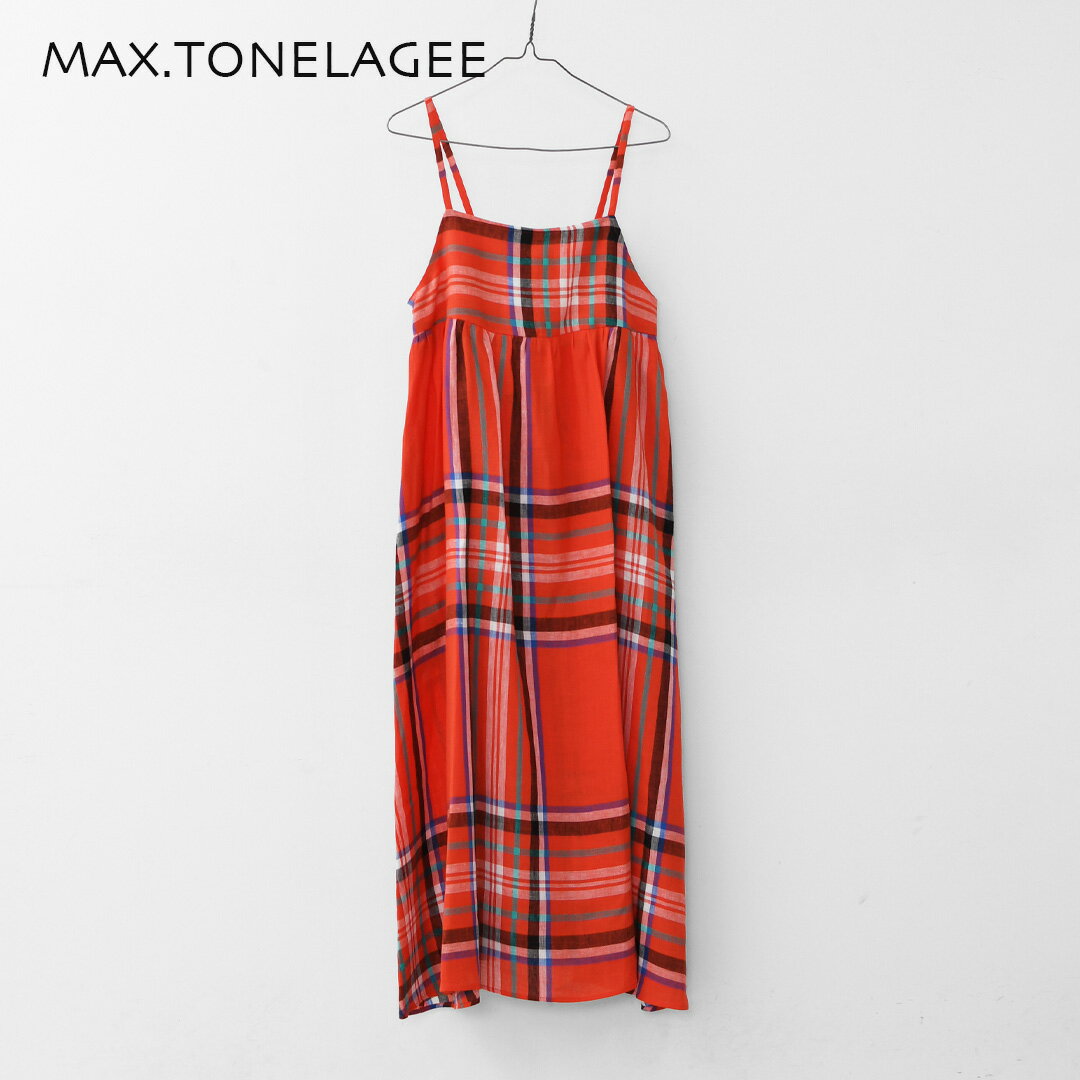 O'NEIL OF DUBLIN [オニールオブダブリン] TARTAN CAMISOLE DRESS [732] タータン...