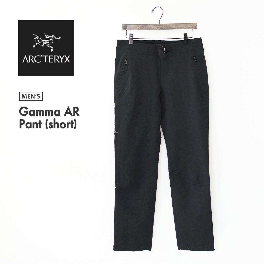 ARC'TERYX [アークテリクス正規代理店] Gamma AR Pant (short) [X000009925] ガンマ AR パンツ メンズ・レギュラー＆ショート・ソフトシェルパンツ・ロッククライミング・アルペンクライミング・ハイキング・トレッキング・MEN'S [2026AW]