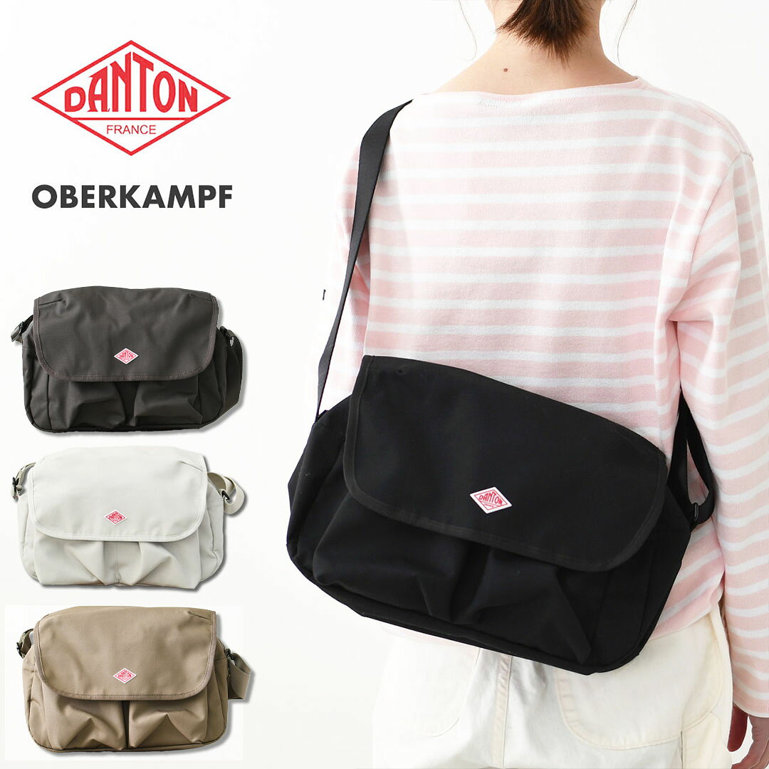 DANTON [ダントン] CANVAS SHOULDER BAG「OBERKAMPF」 [OBERKAMPF] キャンバスショルダーバッグ「オべルカンフ」・ショルダーバッグ・MEN'S / LADY'S [2026AW]