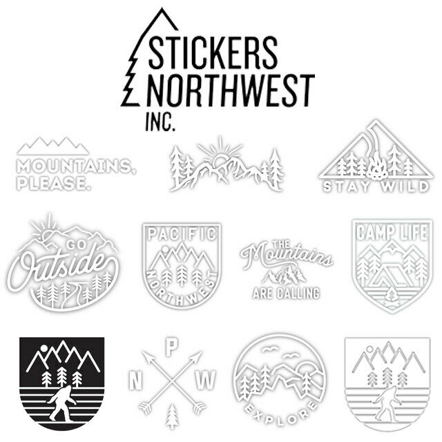 STICKERS NORTHWEST CUTTING STICKERS  カッティングシート・ステッカー・ MEN'S/LADY'S