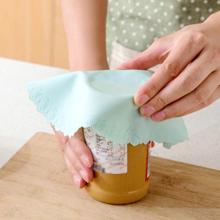 Other - 5 枚 セット シリコンラップ シリコン蓋 食品ラップ 食品保存用 耐冷 耐熱 密閉蓋 調理用品 貯蔵 電子レンジ対応 循環使用可能 キッチン用品