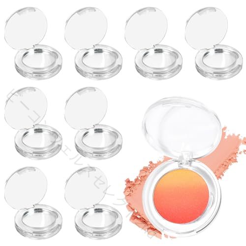 YANHUILAY アイシャドウケース 空8個セット1色収納 アイシャドウ 空ケース 丸形 26.5mm アイシャドウパレット アイシャドー 空 透明 DIY 空パレット 手作り 小分け容器 詰め替え 粘着紙付きブランド: YANHUILAYメーカー: YANHUILAY 指定された配送時間は承っておりません。【ビーコンウェルスセレクト2nd】
