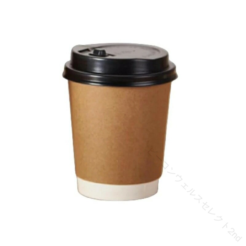 樂天商城 - 使い捨て 蓋つき 紙コップ コーヒーカップ 50個セット 白 ペーパーコップ ドリンクカップ ミルク 豆乳カップ お茶カップ シンプル 簡約 耐熱 二重断熱 業務用品 持ち帰り アウトドア コ
