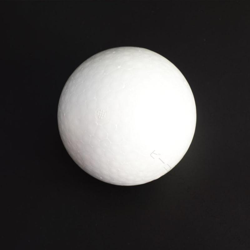 乐天商城 - DIY 手芸用品 装飾材料 発泡 スチロール球 ボール 2ピース 120mm ディスプレイ 制作 工作 クラフト ハンドメイド デコレーション 素材 発泡スチロール 球体