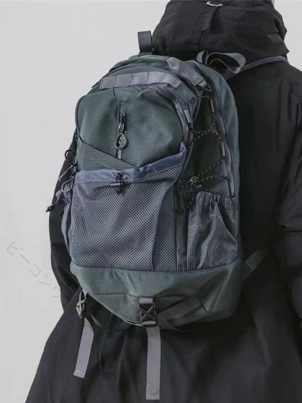 ・カラー: グレーグリーン・適用対象: メンズ・適用シーン: ビジネス、旅行・素材: ナイロン・スタイル: ジェンダーレス・機能: 防水・PC収納サイズ: 35.56cm・柄: 無地・裏地: ポリエステル・特徴: 配色 【原産国／製造国: 中国】 指定された配送時間は承っておりません。【ビーコンウェルスセレクト2nd】