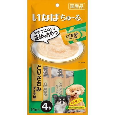 CAIO チャオ ちゅ〜る とりささみ チーズ味（14g×4本)