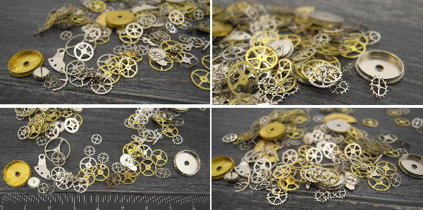 時計（歯車）パーツ（約10g）セット