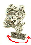 チャーム　カエル（乾杯） C20-5