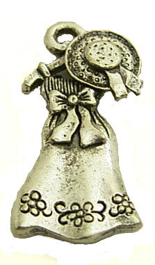 チャーム　ドレス＆帽子 N16-5