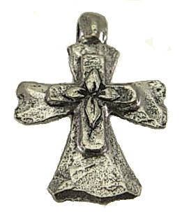 チャーム　トリプル・クロス（ハンマー仕上げ） U19-3