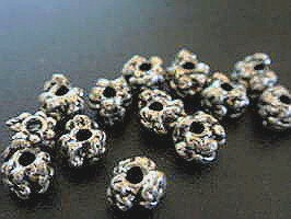 メタルロンデルパーツ メタルビ−ズ メタルパーツ 　4x3　D-47