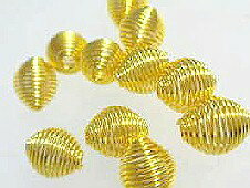 ゴールド メタル ビーズ ゴールド メタル パーツ　9×10mm-57(6ケ)ゴールド 金属パーツ ゴールド 金属 ビ−ズ 金属ビ−ズ 金属パーツチベットビーズ アジアンビーズ アジアンビーズ