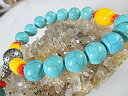 ターコイズ ブレスレット 12mm玉 ターコイズ パーツ ターコイズ ブレスレット/天然石 ブレスレット ターコイズ