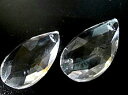 キュービックジルコニア ペンダントトップ CZ ペンダントトップ クリスタル しずく大−16 CZペンダントネックレス製作用キュービックジルコニアペ...