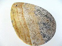 ピクチャージャスパー天然石ペンダン...