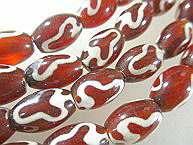 【天珠】天珠ペンダントトップ チベット天珠 ヒマラヤ天珠 天然石ビーズ (ケ売り)コラム−17 天然石ビーズアクセサリーパーツ チベット天珠 ヒマラヤ文化圏,ネパール文化圏等,ヒマラヤ文化圏のお薦め天然石ビーズ祈願石 守護石