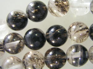 発金水晶ビーズ　水晶ビーズ1Omm-5 連売/水晶アクセサリー 天然石アクセサリー制作用水晶ビーズアクセ..