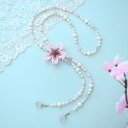 桜のブローチ&ネックレス 【作家:しのはらみわ(Little”B”.)】 ビーズ キット ビーズキット ハンドメイド アクセサリーキット ネックレス 手作り