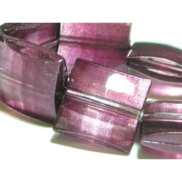 【 アクリル ジュエル ビーズ lll 14mm 正方形 12ヶ入り j4 】 日本製 ビーズ プラ プラスチック 宝石 ジュエル 色付き カラー 通し穴 穴あり 小粒 小さめ スクエア 四角 カット ハンドメイド クラフト 手作り パーツ 作家 業務用 アクセサリー ピアス イヤリング