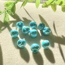 【アクリル 鈴丸 ビーズ ターコイズ オーロラ 12mm 10ヶ j4】 アクセサリーパーツ 日本製 すずまる スズマル suzumaru ボタン ビーズ プラ プラスチック 色付き カラー 虹 通し穴 ハンドメイド 手作り パーツ アクセサリー ピアス イヤリング ネックレス