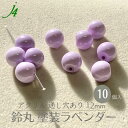 ★在庫処分価格★【アクリル 鈴丸 塗装ラベンダー 12mm 10ヶ j4】 アクセサリーパーツ 日本製 すずまる スズマル suzumaru ボタン ビーズ プラ プラスチック 色付き カラー 通し穴 ハンドメイド 手作り パーツ アクセサリー ピアス イヤリング ネックレス リング