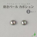 【 磨き パール カボション 半丸 12mm