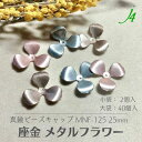 【 座金 メタル カラー フラワー 2ヶ/40ヶ入 MNF-125 約25mm j4 】 ビーズキャップ 花キャップ フラワーキャップ 花座 菊座 花 金属 真鍮 メタル メタルパーツ ハンドメイド 手作り 手芸 工作 パーツビーズ 大袋 アクセサリー ピアス イヤリング ネックレス