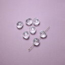 アウトレット 売り切り【 日本製 アクリル 変形 カット 約10×12mm 19ヶ】 お買い得 な クリ アアクリル 個性的 アクセサリー ピアス イヤリング ネックレス の アクセント に 最適