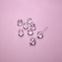 アウトレット 売り切り【 日本製 アクリル 丸 カット 約11mm 16ヶ】 お買い得 な クリ アアクリル 個性的 アクセサリー ピアス イヤリング ネックレス の アクセント に 最適