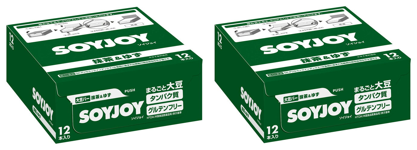 大塚製薬 ソイジョイ 抹茶＆ゆず 30g×24本