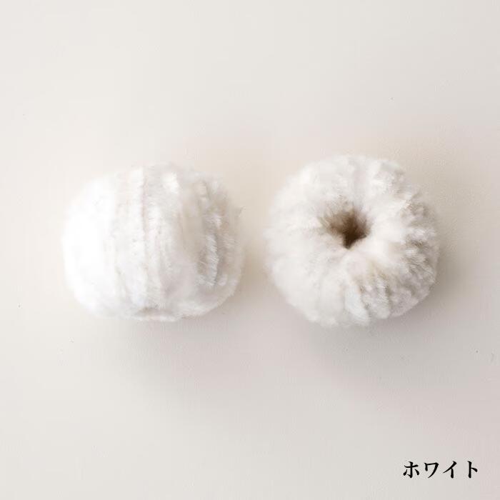 モール玉ビーズ 全5色【在庫限り もふもふ ビーズ ハンドメイド 手芸 アクセサリーパーツ】 beadsx-sense-10033948 X-SENSE サンプル画像2