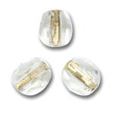 ファイアポリッシュ 特殊カラー/ゴールドライン 3mm 30個 アクセサリーパーツ