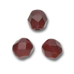 ファイアポリッシュ　ノーマル/ガーネット　3mm　120個　アクセサリーパーツ