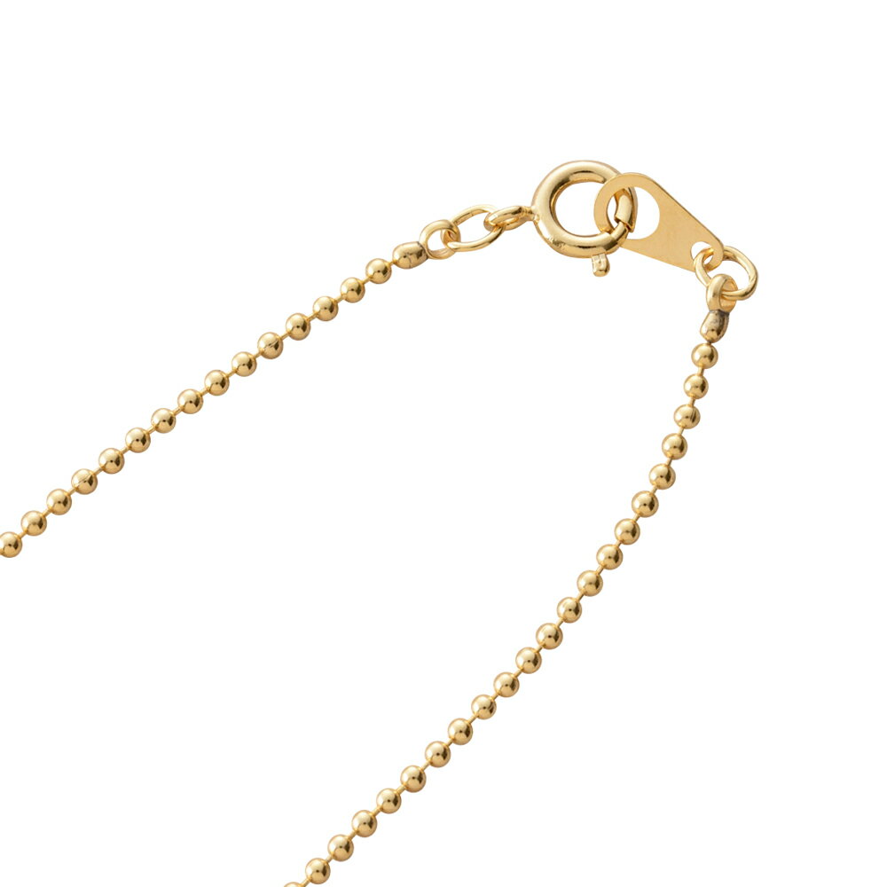 国産　ペンダントチェーン　ボールチェーン　ゴールド　アクセサリーパーツ