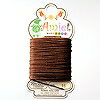 Amiet(あみいと)ブラウン 2.520decitex2.270denier 20m アクセサリーパーツ Amiet(あみいと)ブラウン 2.520decitex2.270denier 20m アクセサリーパーツ