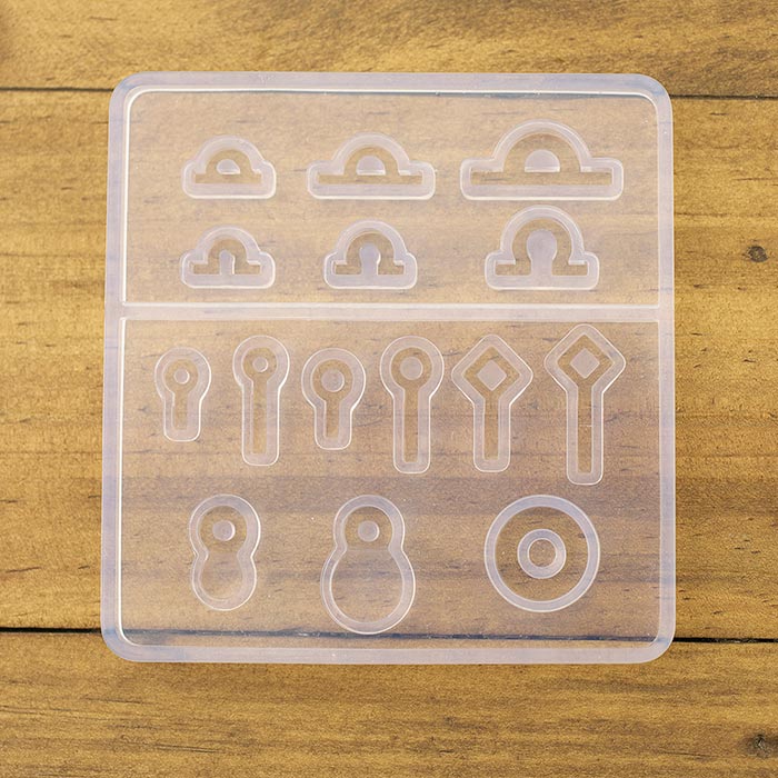 シリコンモールド/ヒートンアソート【ハンドメイド/手作り/手芸/ハンドメイドアクセサリー/レジン/レジ..