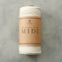 BINON/ビノンマクラメコード MIDI ナチュラル 3mm【手芸/DIY/ハンドメイド】【マクラメ/BOHO/マクラメインテリア/タペストリー資材/バッグ資材】