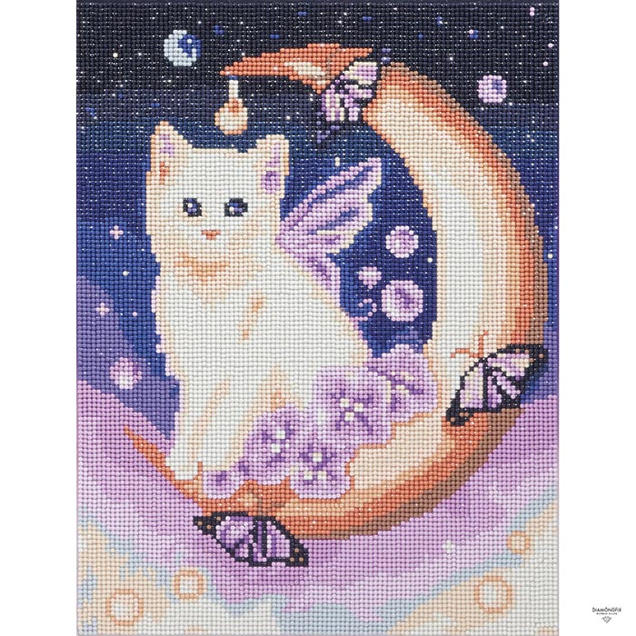 キット/ダイヤモンドフィックス「キャットエンジェル」30×40cm