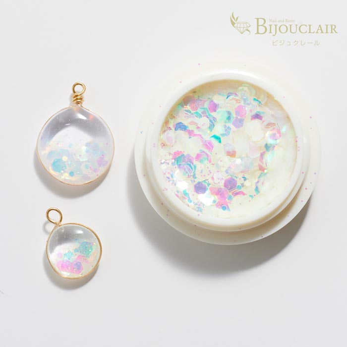 ビジュクレール/蓄光パウダー ホワイト