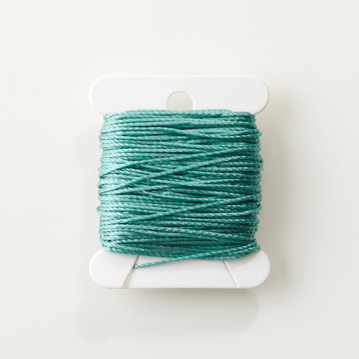 C-Lonビーズコード#24（0.5mm）　セージ CLC-SG/Sage　10m巻【ハンドメイド・手作り・手芸・ハンドメイ..