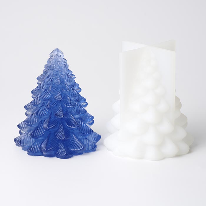 シリコンモールド（2液性レジン液推奨）/クリスマスツリー 小【ハンドメイド/手作り/手芸/ハンドメイド..