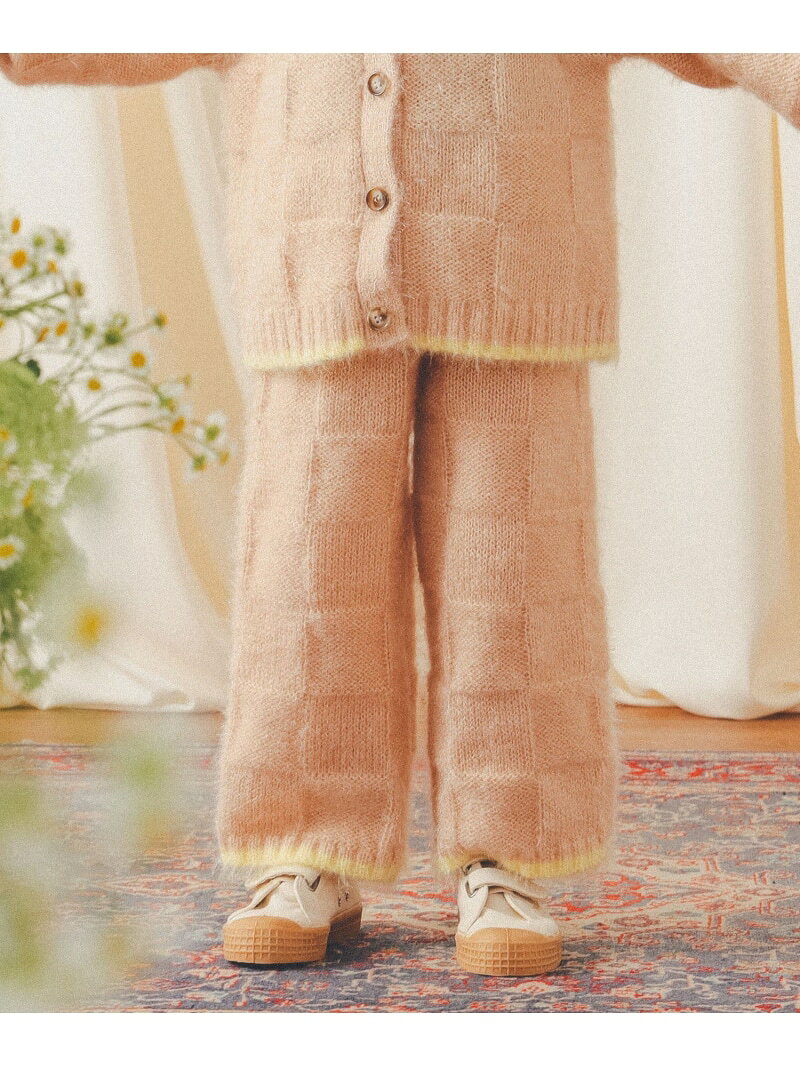 【SALE／60%OFF】LOGAN Knitting Mills * こども ビームス / 別注 モヘア パンツ(90~140cm) こども ビームス ビームス アウトレット パンツ その他のパンツ ベージュ オレンジ【RBA_E】[Rakuten Fashion] beams-outlet-10042994 BEAMS OUTLET サンプル画像2