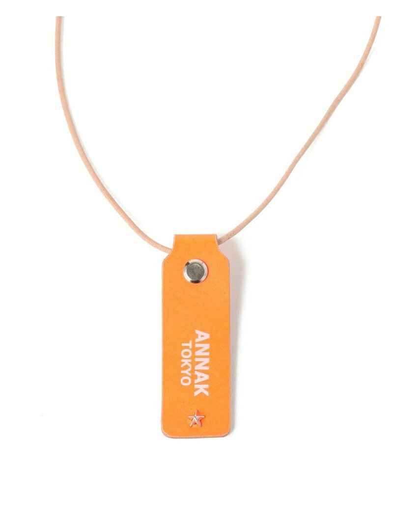 【SALE／80%OFF】ANNAK / ネオンカラー キーネックレス BEAMS LIGHTS ビームス アウトレット アクセサリー・腕時計 ネックレス オレンジ イエロー【RBA_E】[Rakuten Fashion]