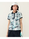 【SALE/50%OFF】PURPLE LABEL / パームツリー プリント ポロシャツ BEAMS GOLF PURPLE LABEL ビームス アウトレッ...