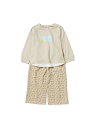 【SALE/40%OFF】BEAMS mini / 裏毛 ルームウェア セット(S,M,L) BEAMS mini ビームス アウトレット インナー・ルームウェ...