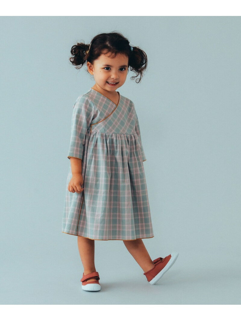 【SALE／70%OFF】こども ビームス / カシュクール ワンピース(90~130cm) こども ビームス ビームス ア..