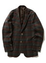 ビームス 【SALE／60%OFF】BEAMS PLUS / 3ボタン ダークチェック ジャケット BEAMS MEN ビームス アウトレット ジャケット・アウター テーラードジャケット・ブレザー レッド ネイビー【RBA_E】【送料無料】[Rakuten Fashion]