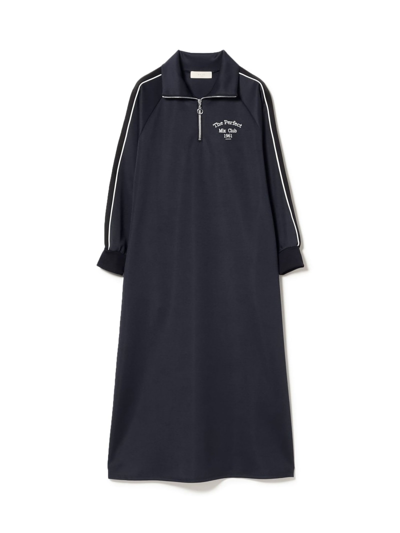 【SALE／60%OFF】【7/25再値下げ】トラック ワンピース(S~M) 楽ちん ウォッシャブル 秋まで使える B:MING by BEAMS ビームス アウトレット ワンピース・ドレス ワンピース グレー ネイビー【RBA_E】[Rakuten Fashion]