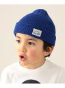 【SALE/50%OFF】カラー ワッチ キャップ BEAMS mini ビームス アウトレット 帽子 ニット帽・ビーニー ホワイト ブルー【RBA_E】[Ra...