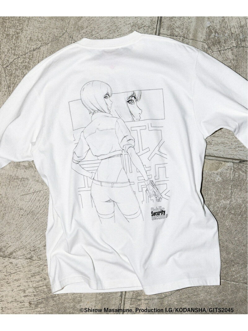 【SALE／70 OFF】攻殻機動隊 SAC_2045 マンガート ビームス / 草薙素子 ロングスリーブ Tシャツ BEAMS T ビームス アウトレット トップス カットソー Tシャツ ホワイト【RBA_E】 Rakuten Fashion